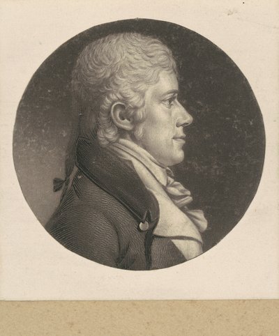 Mahlon Dickerson von Charles B. J. Févret de Saint Mémin