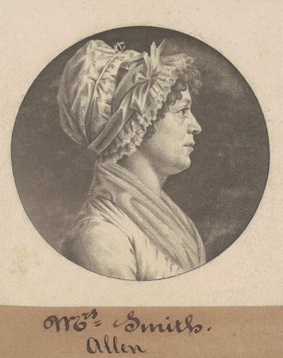 Frau Smith von Charles B. J. Févret de Saint Mémin