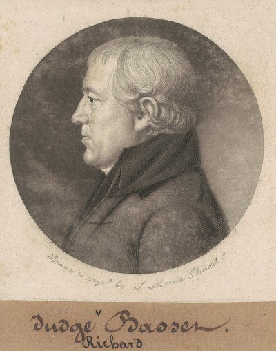 Richard Bassett von Charles B. J. Févret de Saint Mémin