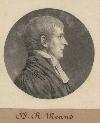 Robert Means von Charles B. J. Févret de Saint Mémin