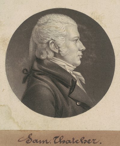 Samuel Thatcher von Charles B. J. Févret de Saint Mémin