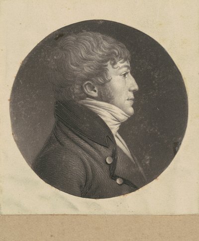 Unbekannter Mann von Charles B. J. Févret de Saint Mémin