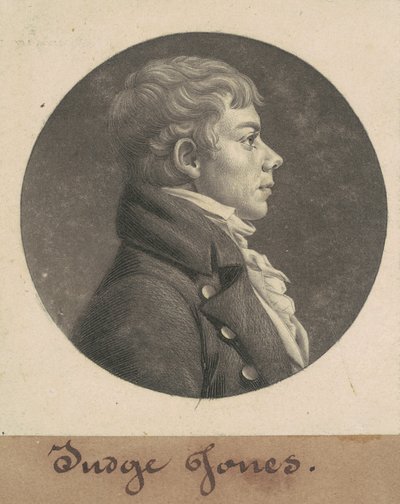 Walter Jones von Charles B. J. Févret de Saint Mémin