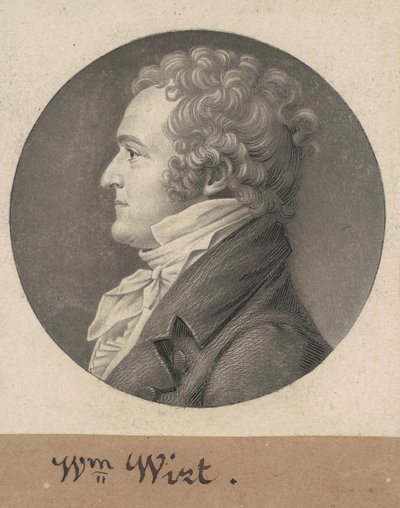 William Wirt von Charles B. J. Févret de Saint Mémin