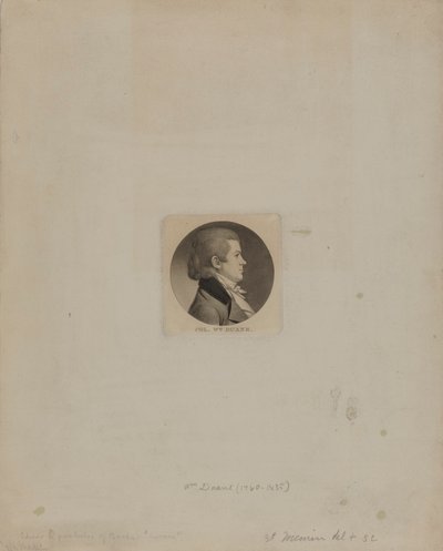 Col. Wm. Duane von Charles Balthazar Julien Févret de Saint Mémin