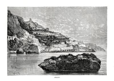 Amalfi, Italien, 1879 von Charles Barbant