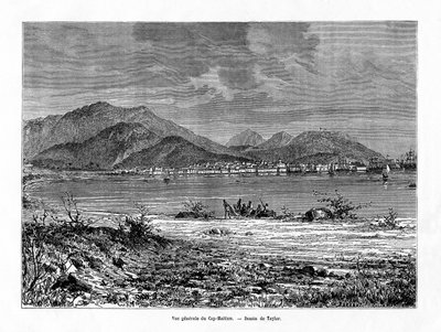 Cap Haitien, Haiti, 19. Jahrhundert von Charles Barbant