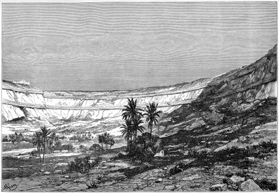 Der Kasr-el-jebel Zirkus, Syrien, ca. 1890 von Charles Barbant