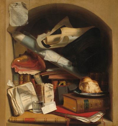 Schrank des armen Künstlers von Charles Bird King
