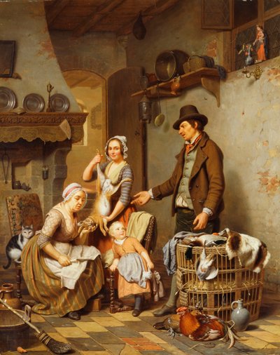 Der Wildhändler, 1841 von Charles Brias