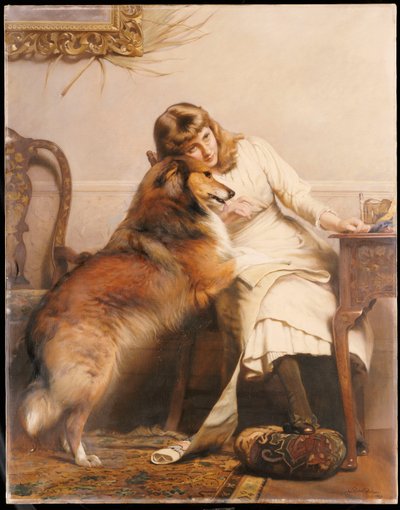 Liebespaare, 1890 von Charles Burton Barber