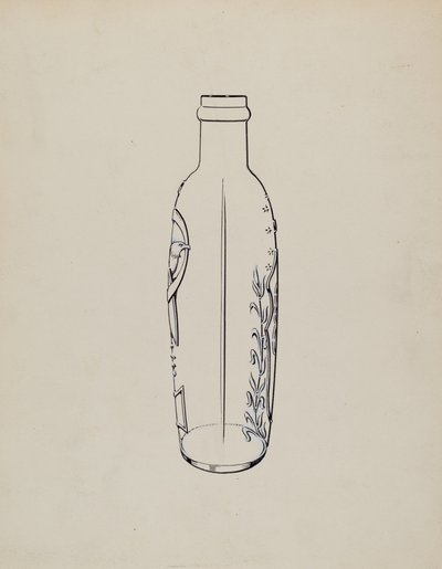 Likörflasche von Charles Caseau