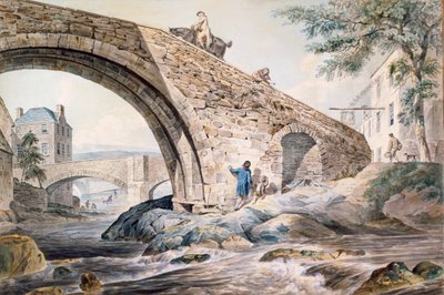 Ansicht der Brücken bei Haywick von Charles Catton