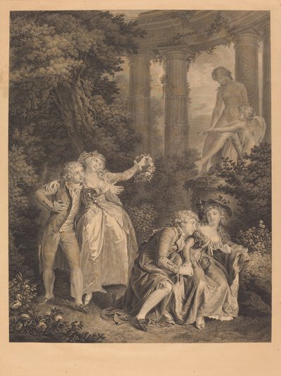 Der Eid von Charles Clement Bervic after Louis Rolland Trinquesse
