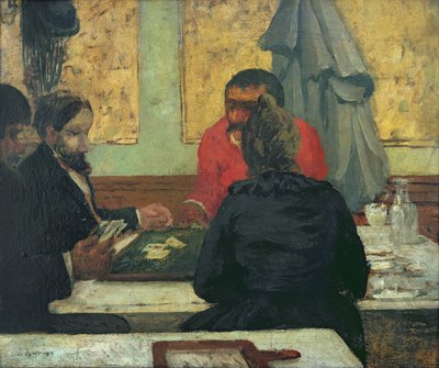 Kartenspieler, 1883 von Charles Cottet