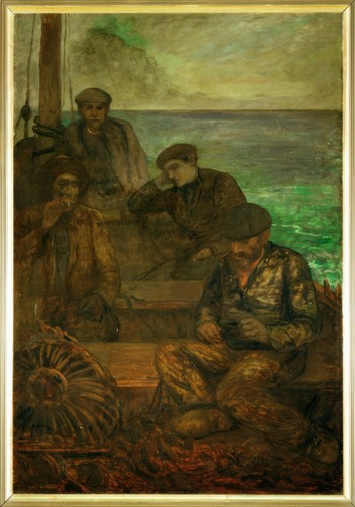 Land des Meeres – Diejenigen, die abreisen von Charles Cottet