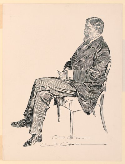 George du Maurier von Charles Dana Gibson