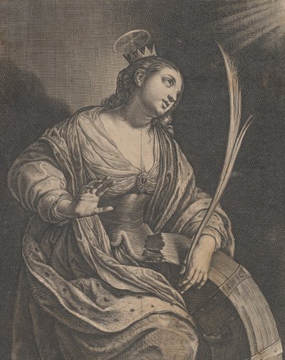 Heilige Katharina von Alexandria, ca. 1630 von Charles David