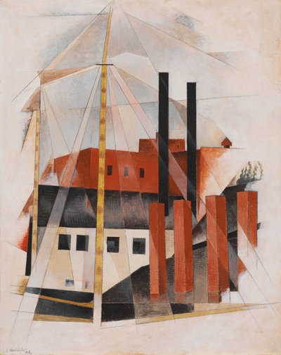Urlaub des Klaviermovers von Charles Demuth