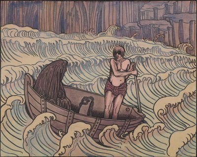 Charon, ca. 1896 von Charles Doudelet
