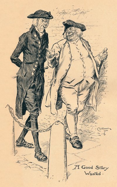 Eine gute Geschichte verschwendet, um 1900 von Charles Edmund Brock