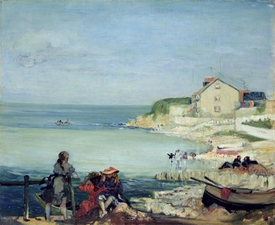 Strandszene, Swanage von Charles Edward Conder