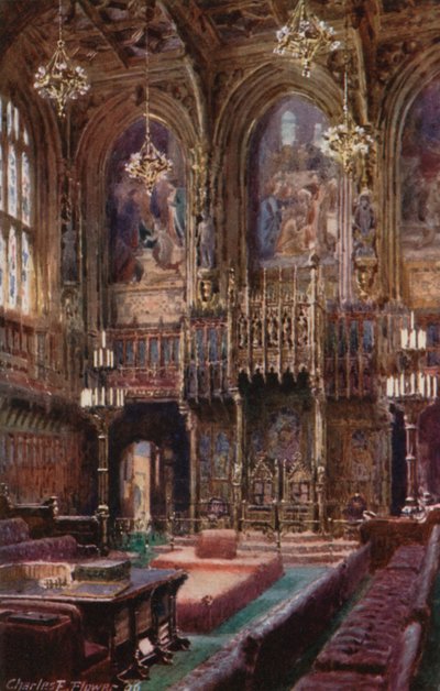 Das House of Lords, 1906 von Charles Edwin Flower