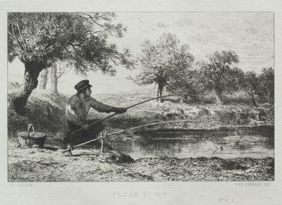 Angeln von Charles Emile Jacque