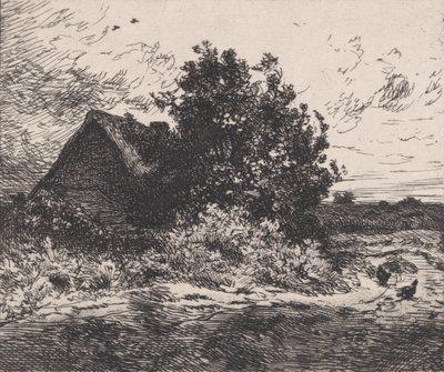 Le Buisson Kercassier, ca. 1875-80 von Charles Emile Jacque