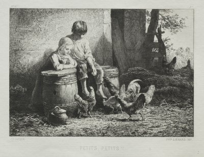 Petite, Petite von Charles Emile Jacque