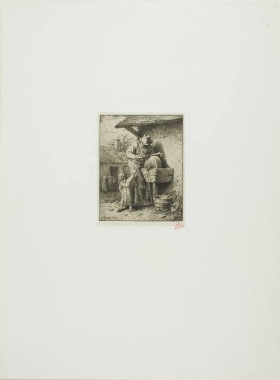 Der Messerschleifer von Charles Emile Jacque