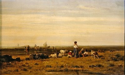 Halt am Meer von Charles Émile de Tournemine