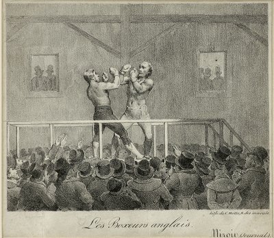 Englische Boxer von Charles Etienne Pierre Motte