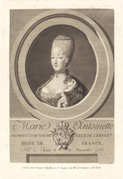 Marie-Antoinette von Charles Eugene Duponchel
