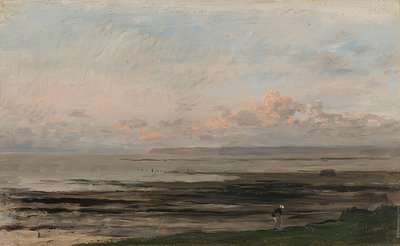 Das Meer bei Ebbe von Charles Francois Daubigny