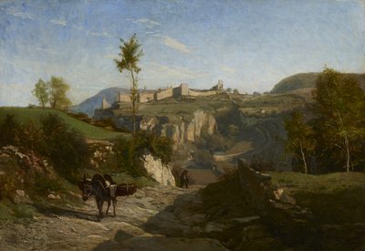 Landschaft bei Crémieu von Charles Francois Daubigny
