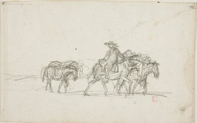 Studie von Charles Francois Daubigny