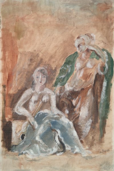 Zwei Figuren von Charles Georges Dufresne