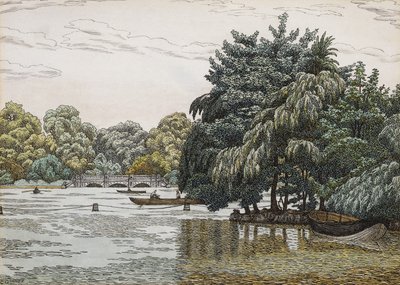Die Serpentine, Hyde Park von Charles Ginner