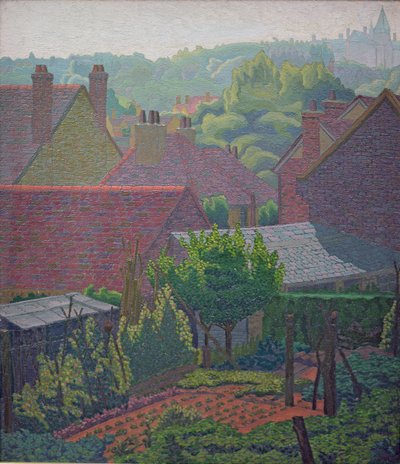 Dorfdächer von Charles Ginner