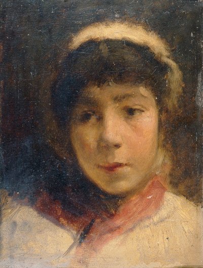 Mädchen mit weißer Mütze von Charles Gogin