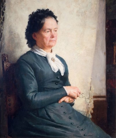 Porträt der Mutter des Künstlers von Charles Gogin