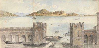 Hafen von Arona von Charles Gore