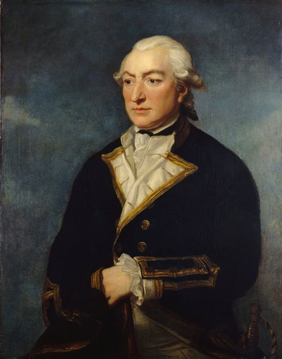 Kapitän Sir Richard Pearson (1731-1806) von Charles Grignion