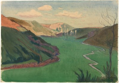 Tal des Stangala, bei Quimper, 1896 von Charles Guilloux
