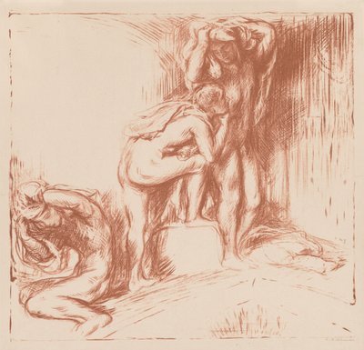 Das Bad, 1905 von Charles Haslewood Shannon