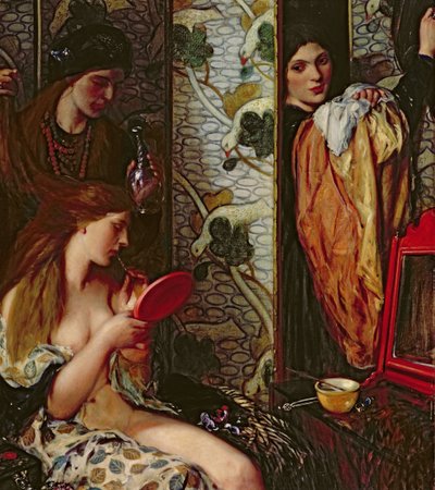 Die Toilette, 1912 von Charles Haslewood Shannon