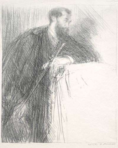 Lucien Pissarro von Charles Hasslewood Shannon