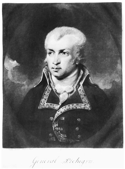 General Charles Pichegru (1761-1804) von Charles Howard Hodges