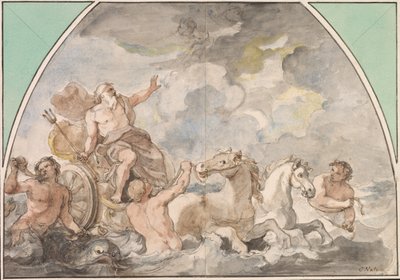 Der Triumph des Neptun von Charles Joseph Natoire